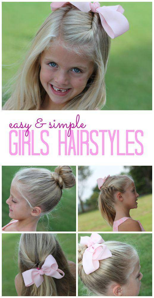 Girls Hairstyles For School
 Easy Girls Hairstyles for Back to School