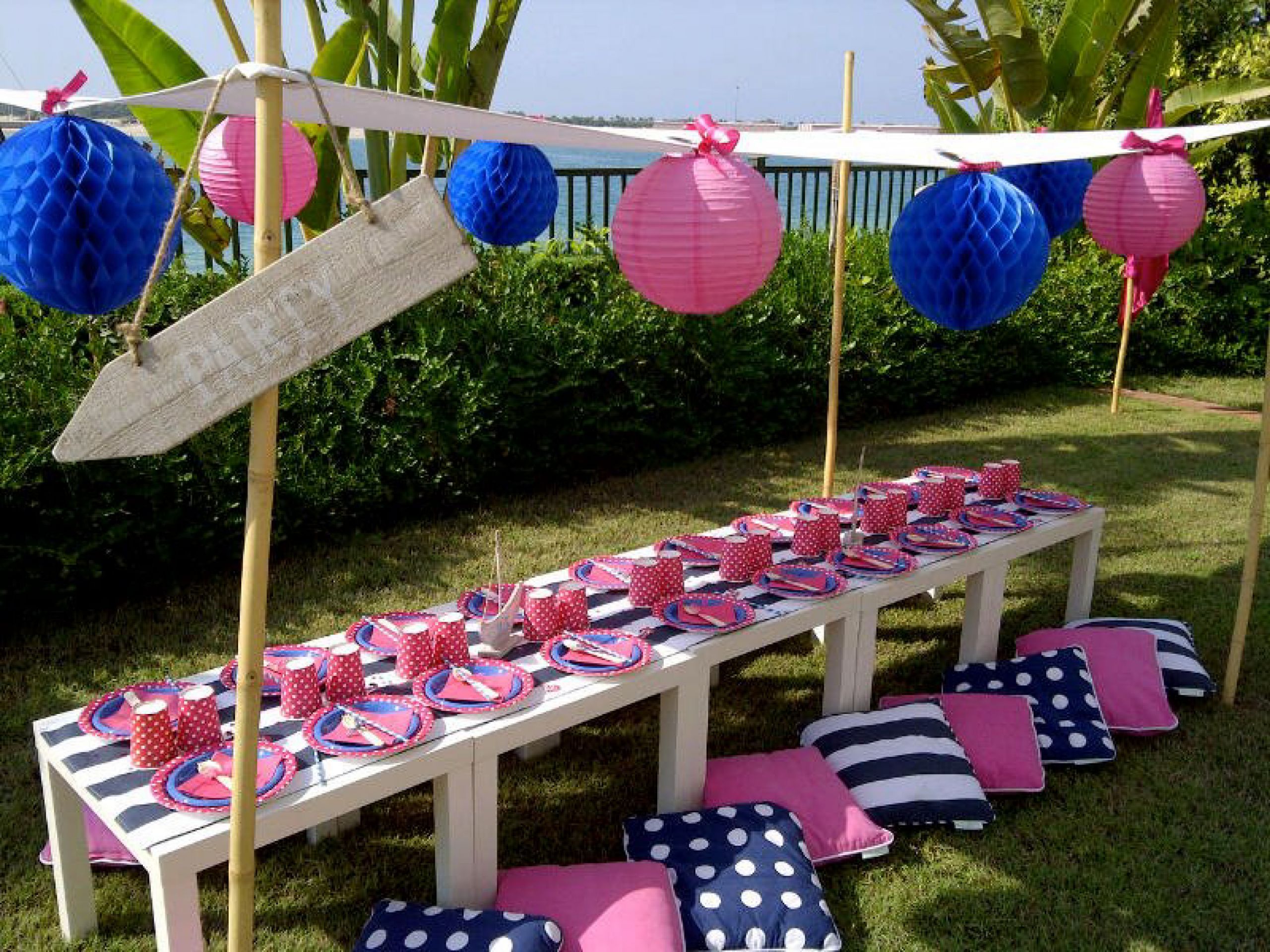 Girls Pool Party Ideas
 A Preppy Nautical Party in Dubai by Me&Riley Anders