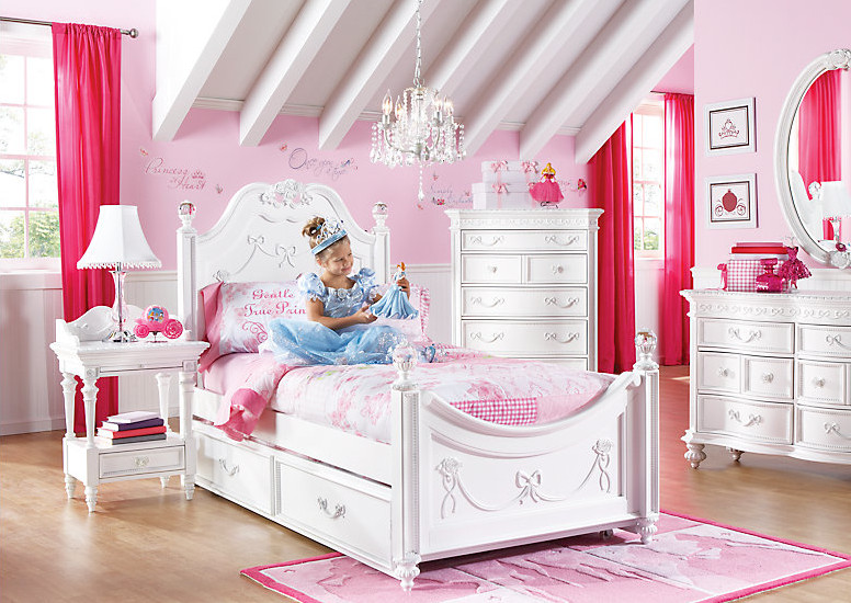 Girls Princess Bedroom Set
 If You Can t Stay in Disney World s Cinderella Suite Can