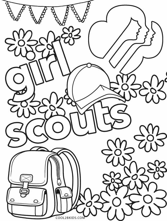 Girls Scout Cookie Coloring Pages
 The top 25 Ideas About Free Girl Scout Cookie Coloring