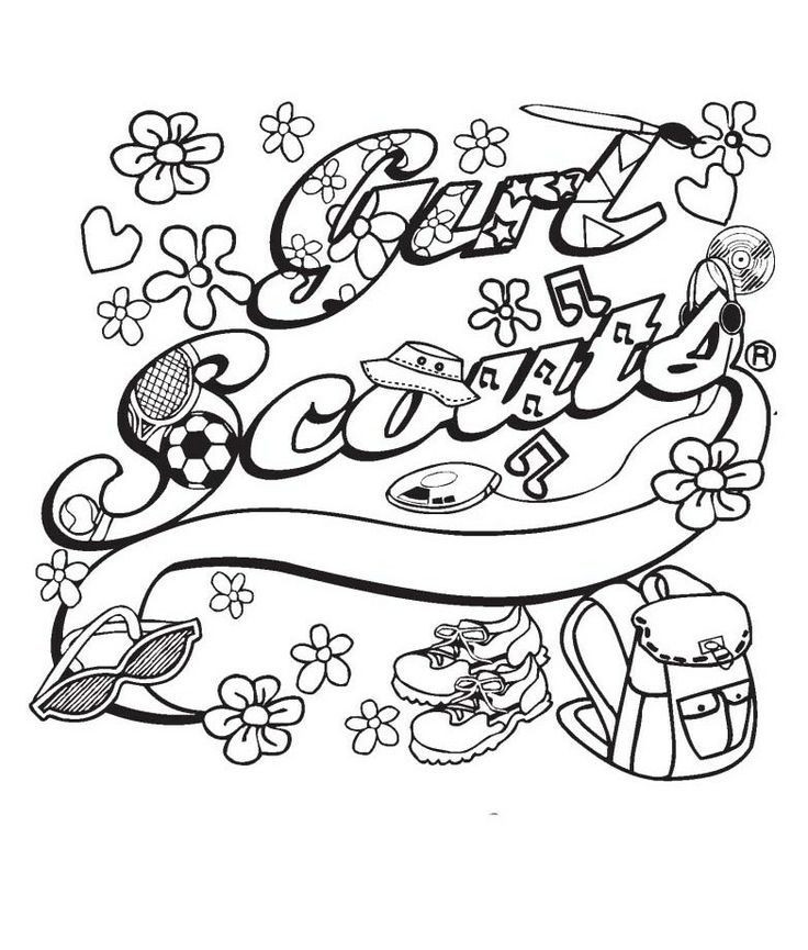 Girls Scout Cookie Coloring Pages
 brownie girl scout coloring pages