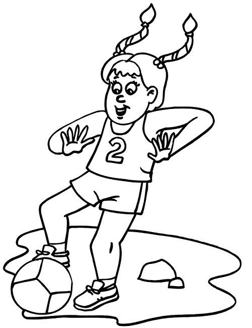 Girls Soccer Coloring Pages
 18 best Soccer World Cup 2014 Coloring pages images on