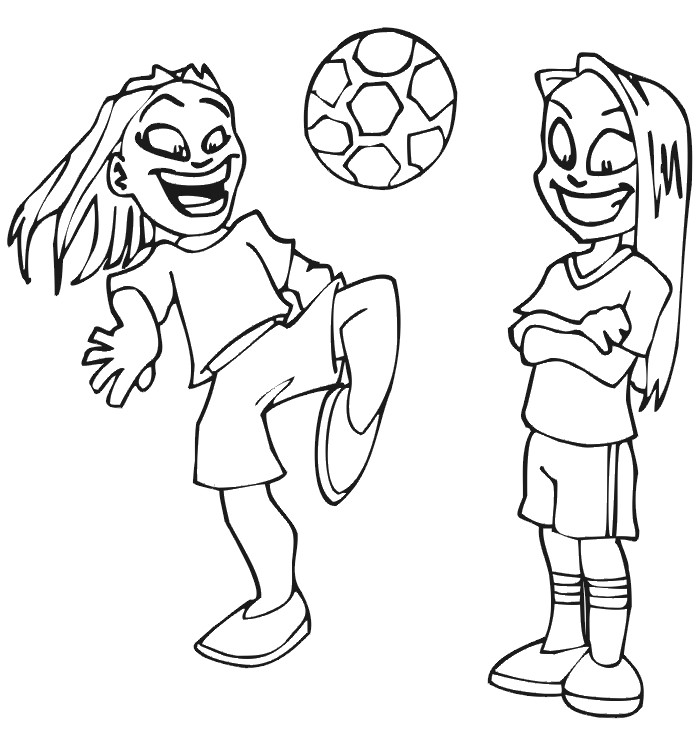 Girls Soccer Coloring Pages
 katieyunholmes coloring pages for girls and boys