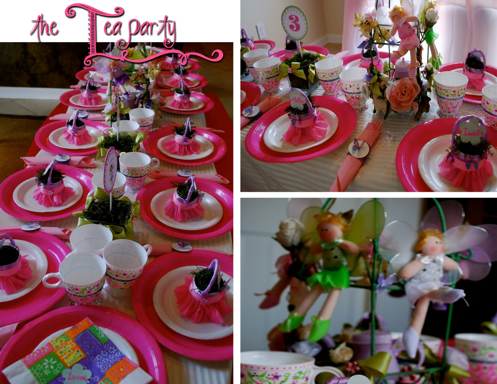 Girls Tea Party Ideas
 Fairy Princess Tea Party