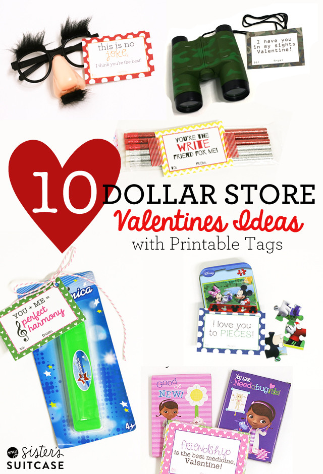 Girls Valentine Gift Ideas
 10 Dollar Store Valentines Printables Boys Girls and