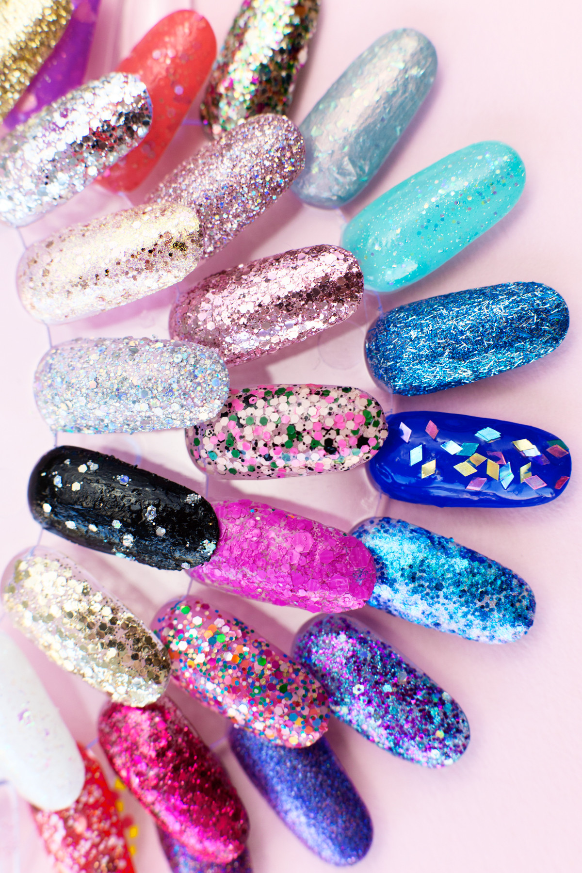Glitter Nail Colors
 How To Remove Glitter Nail Polish Our 30 Favorite