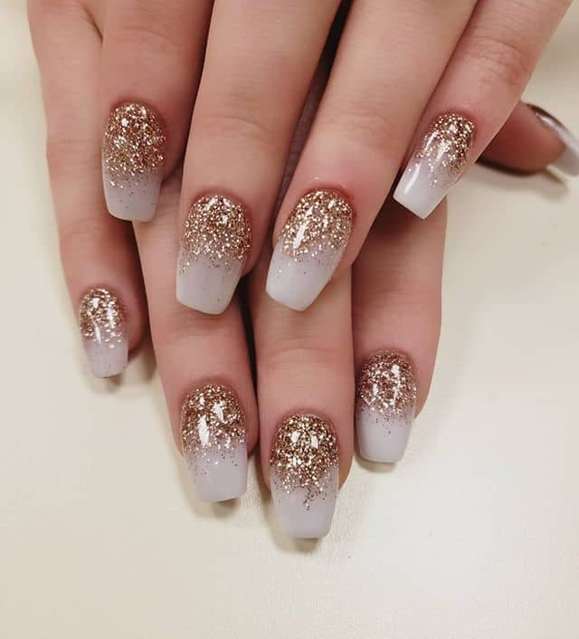 Glitter Nail Designs 2020
 50 Cool Glitter Ombre Nail Design Ideas That are Trending