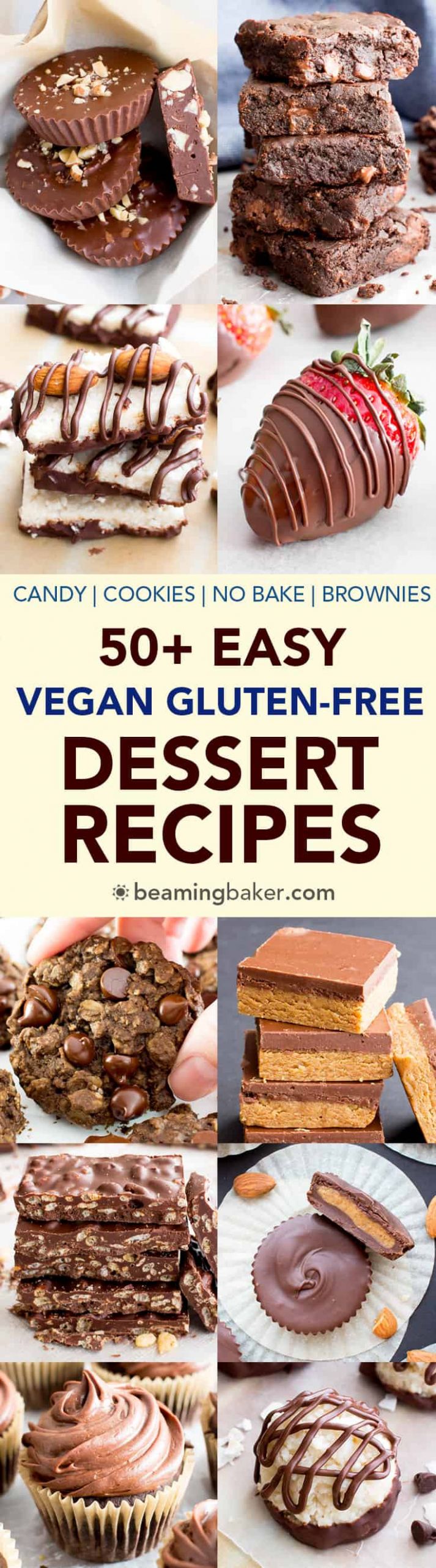 Gluten Free Dairy Free Vegan Recipes
 50 Easy Vegan Dessert Recipes Gluten Free Dairy Free