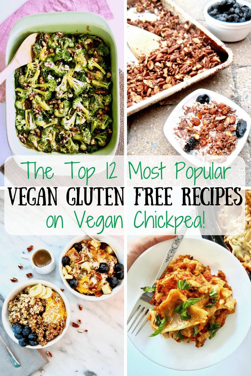 Gluten Free Dairy Free Vegan Recipes
 The Top 12 Most Popular Gluten Free Vegan Recipes on Vegan