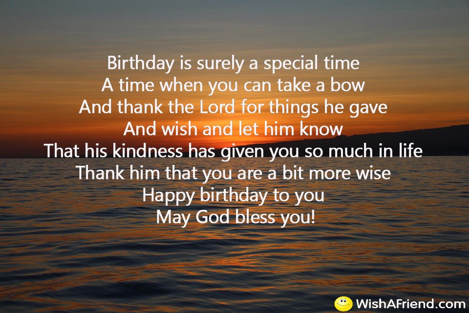 God Birthday Quotes
 Religious Birthday Quotes