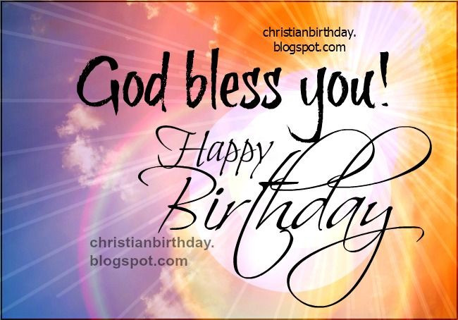 God Birthday Quotes
 Pin on Christian Birthday post cards