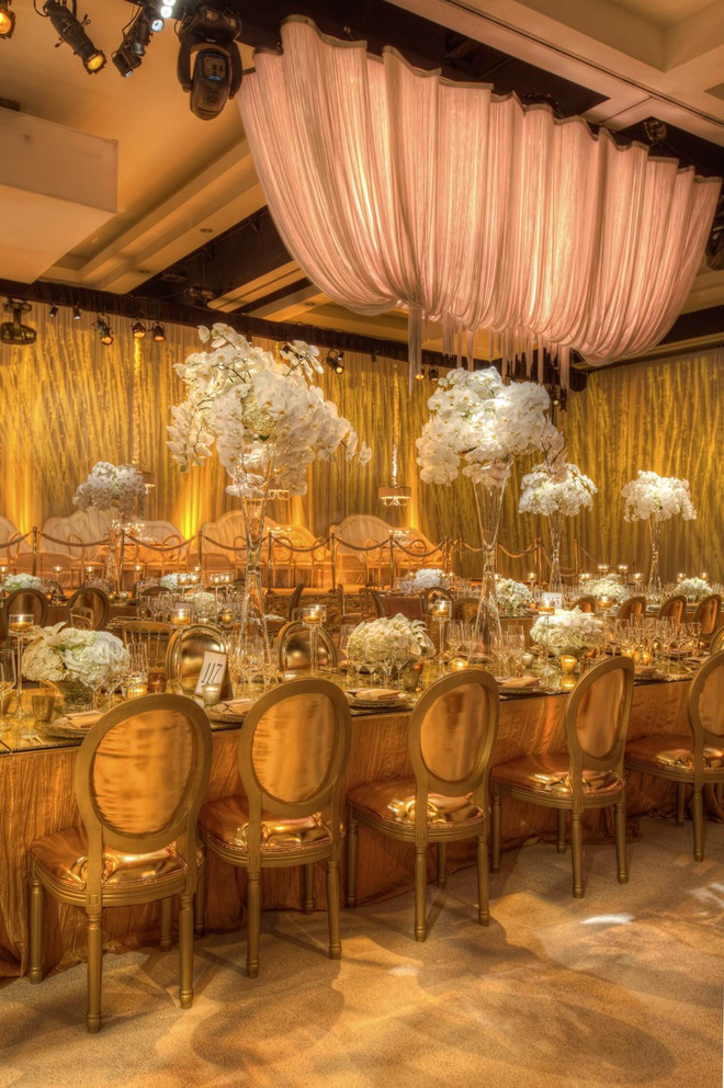 Gold And White Wedding Decor
 Inspiration of The Day B Lovely Events