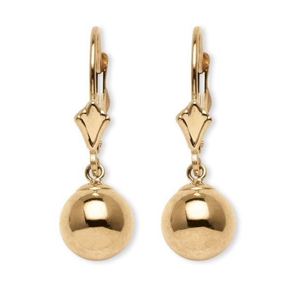 Gold Drop Earrings
 Shop Ball Drop Earrings in 14k Gold Tailored Sale