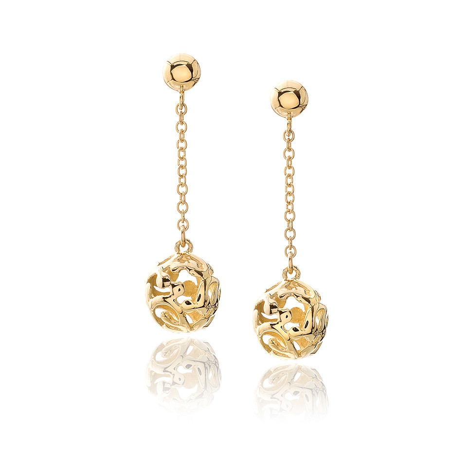 Gold Drop Earrings
 Diamond Heart Necklace Halleh Karat Gold Ruby Moon Drop