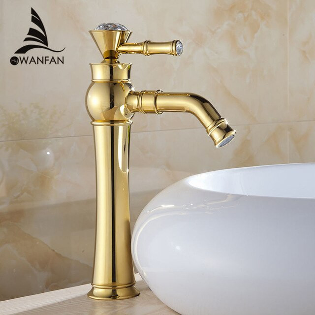 Gold Faucet Bathroom
 Aliexpress Buy Free Shipping Modern Gold Faucet Gold