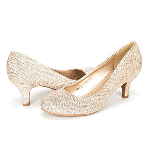 Gold Wedding Shoes Low Heel
 DREAM PAIRS Women s Luvly Gold Bridal Wedding Low Heel