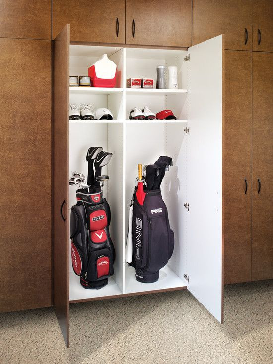 Golf Organizer For Garage
 Golf Club Storage