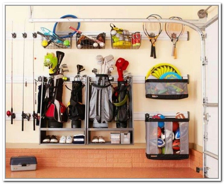 Golf Organizer For Garage
 Golf Bag Storage Rack For Garage in 2019