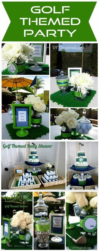 Golf Retirement Party Ideas
 Golf Themed Baby Shower DIY Inspired
