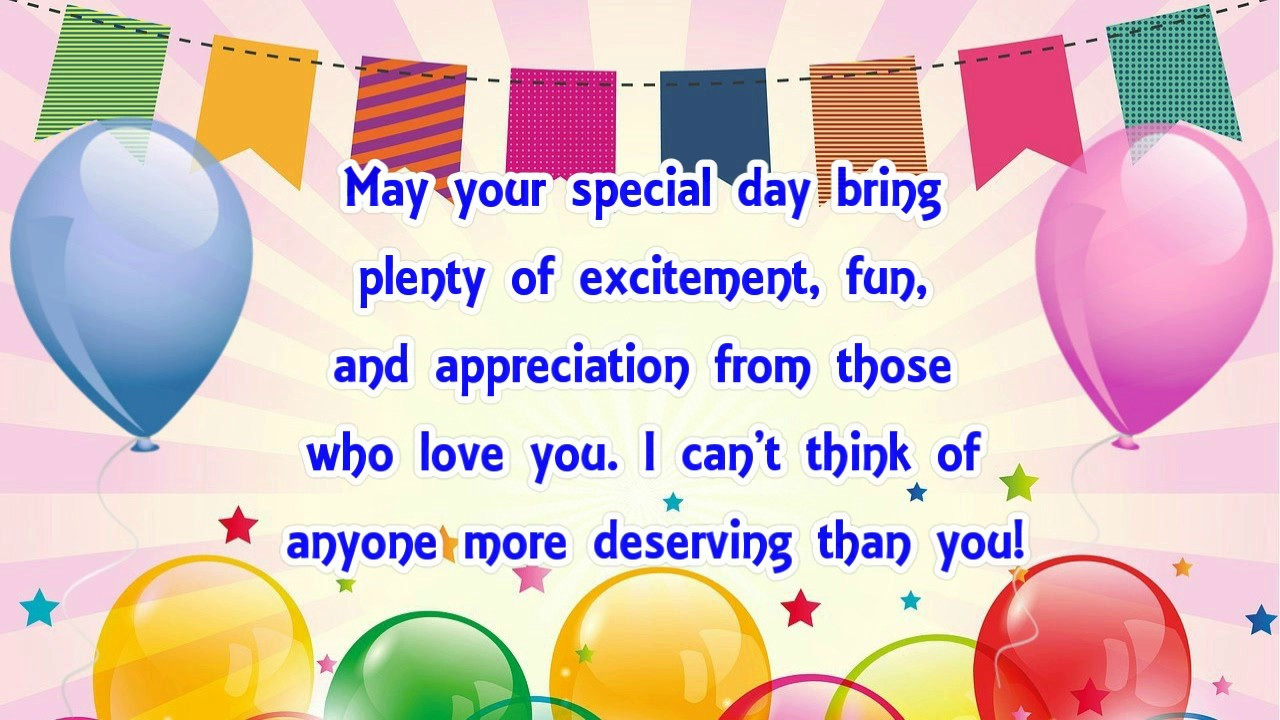 Good Birthday Cards
 Great Birthday Messages Wishes Quotes