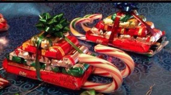 Good Christmas Party Ideas
 Candy Sled Great t or holiday party favors for kids or