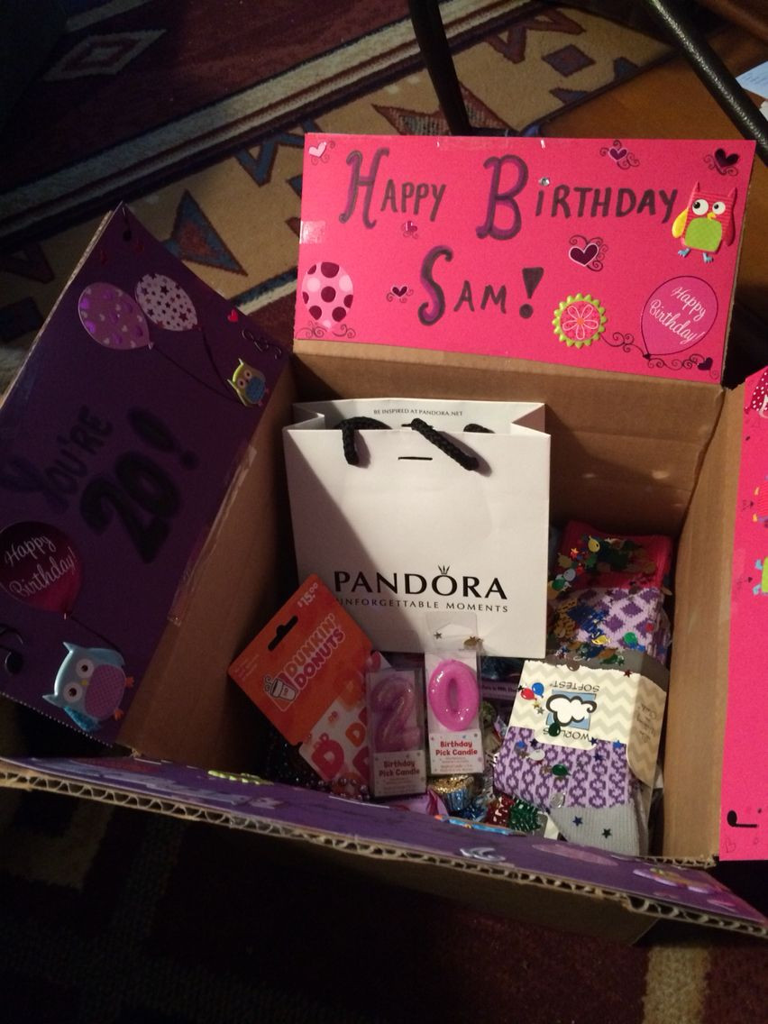 Good Gift Ideas For Best Friend
 Birthday package I made for my best friend s 20th birthday