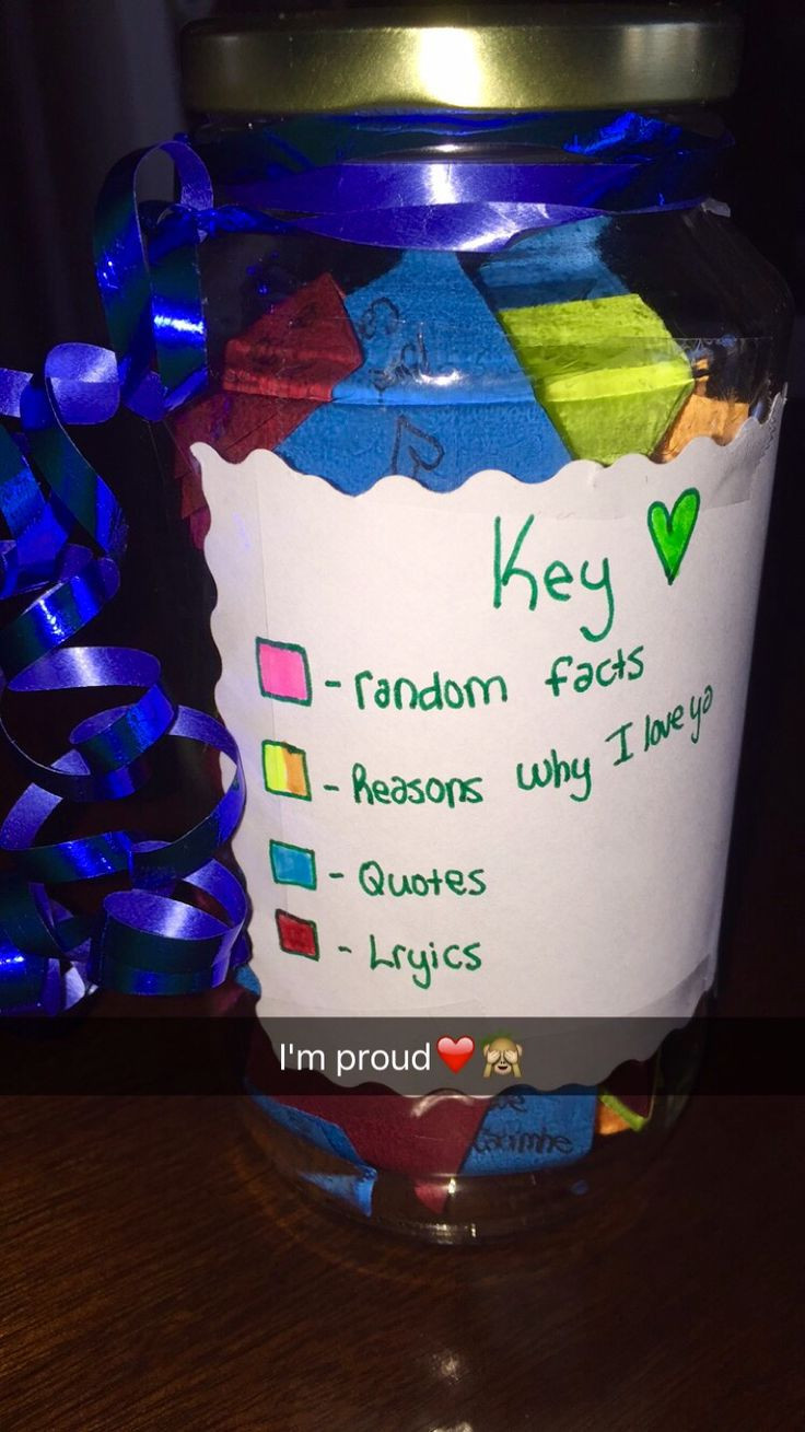 Good Gift Ideas For Best Friend
 Bestfriend homemade birthday jar present filled with
