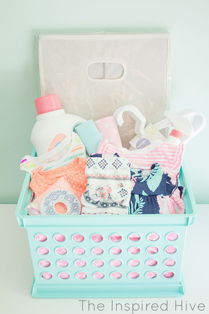 Good Ideas For Baby Shower Gifts
 Laundry basket baby shower t