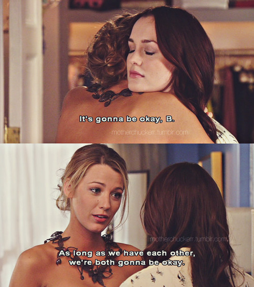 Gossip Girl Friendship Quotes
 GOSSIP GIRL is ♥ The Coffee Chic