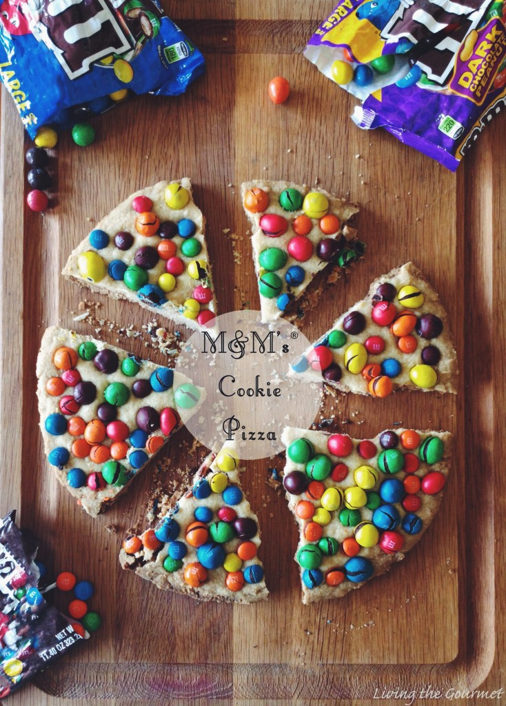 Gourmet Decorated Shortbread Cookies
 M&M s Cookie Pizza Living The Gourmet