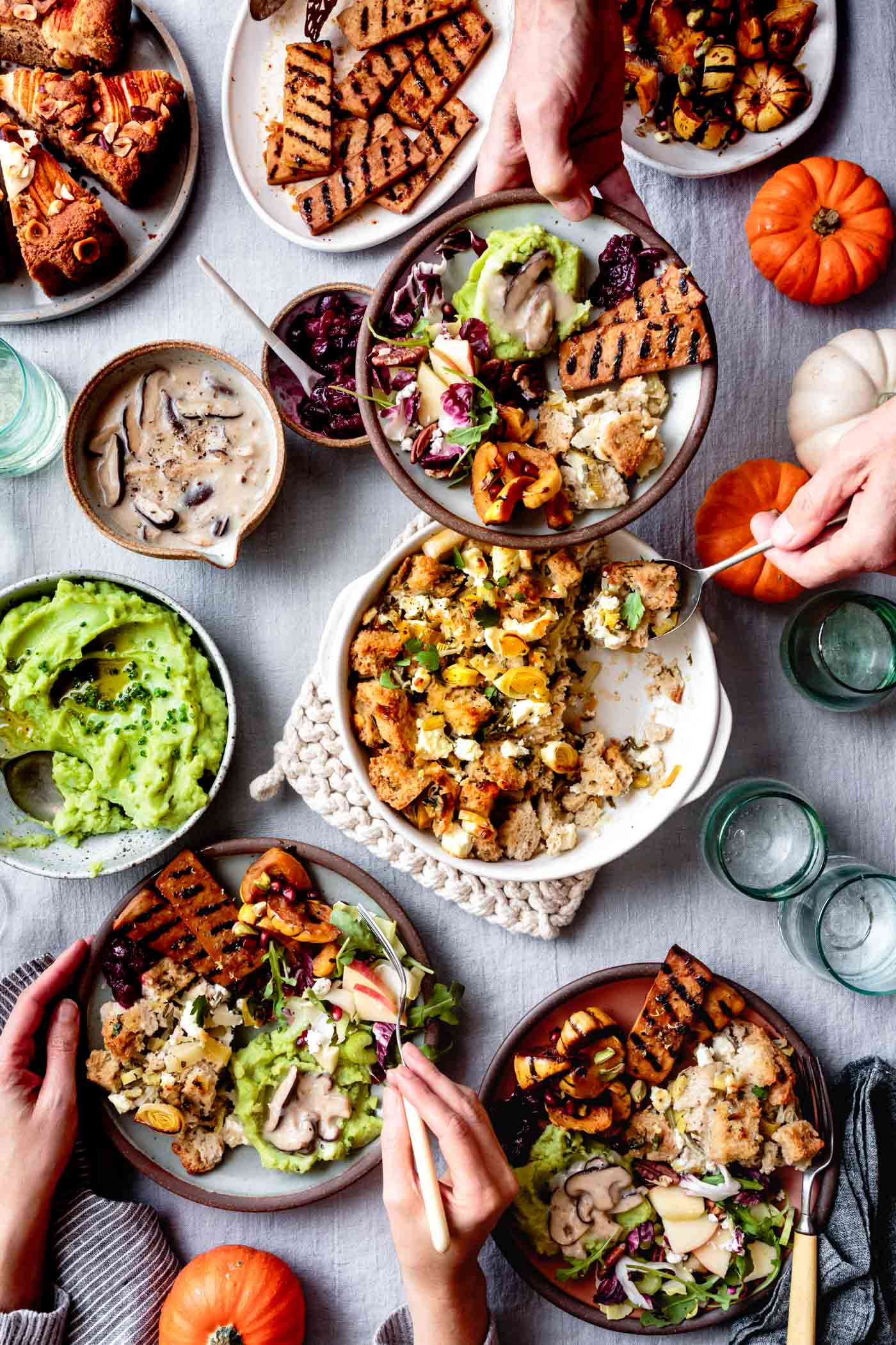 Gourmet Vegetarian Thanksgiving Recipes
 Ve arian Gluten Free Thanksgiving Recipes • The Bojon