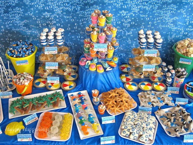 Graduation Beach Party Ideas
 Beach Themed Party Ideas & Under the Sea Desserts