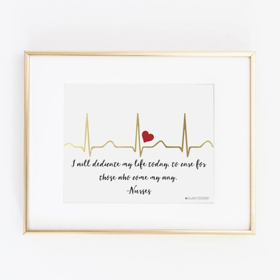 Graduation Gift Ideas For Medical Students
 Gift for Nurse Nurse Gift Nurse Nursing Student EKG I