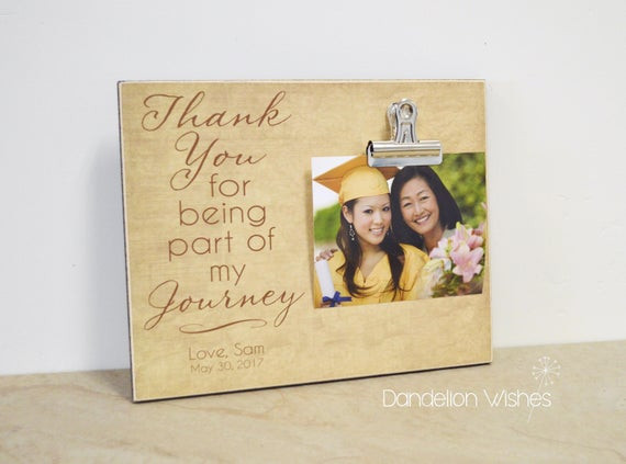 Graduation Gift Ideas From Parents
 Graduation Frame Thank You Gift For Parents Mentor