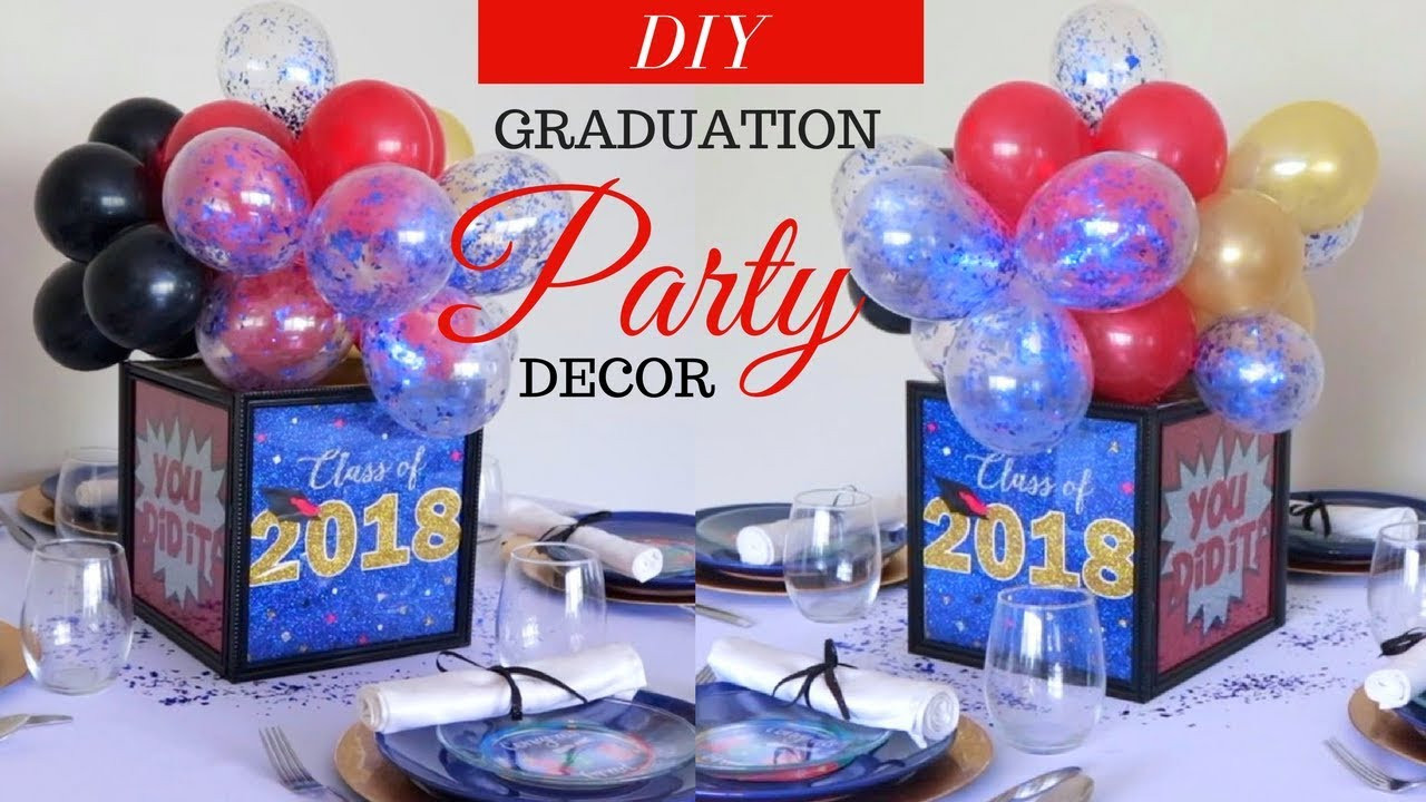 Graduation Party Decor Ideas
 Super Easy & Affordable Graduation Party Decorations
