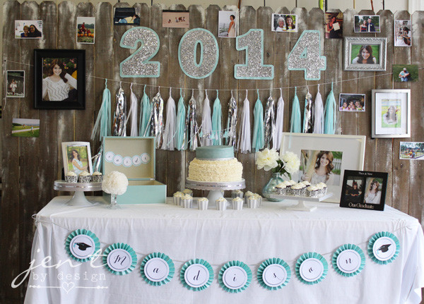 Graduation Party Gift Table Ideas
 Stylish Ideas for a Graduation Party — Jen T by Design