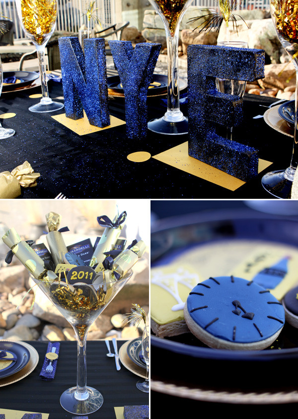 Graduation Party Ideas Blue And Gold
 Unique By Design December 2011