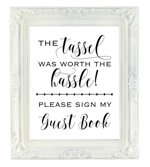 Graduation Party Signing Ideas
 Graduation Party Guest Book Sign mencement Party Guest