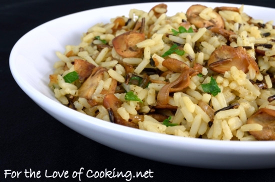 Grain Side Dishes
 Long Grain and Wild Rice with Mushrooms and Shallots