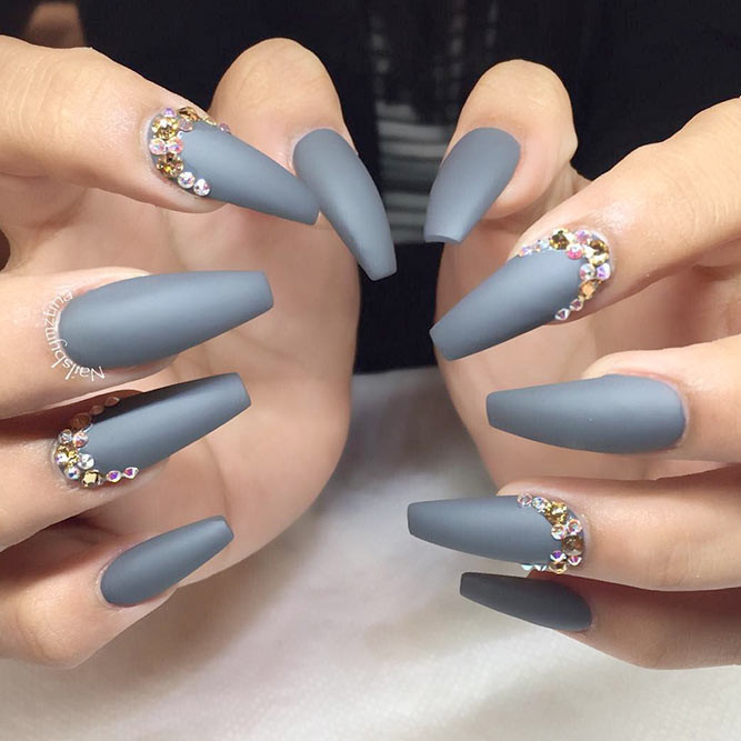 Gray Nail Designs
 30 Grey Nails Ideas To Fall In Love With