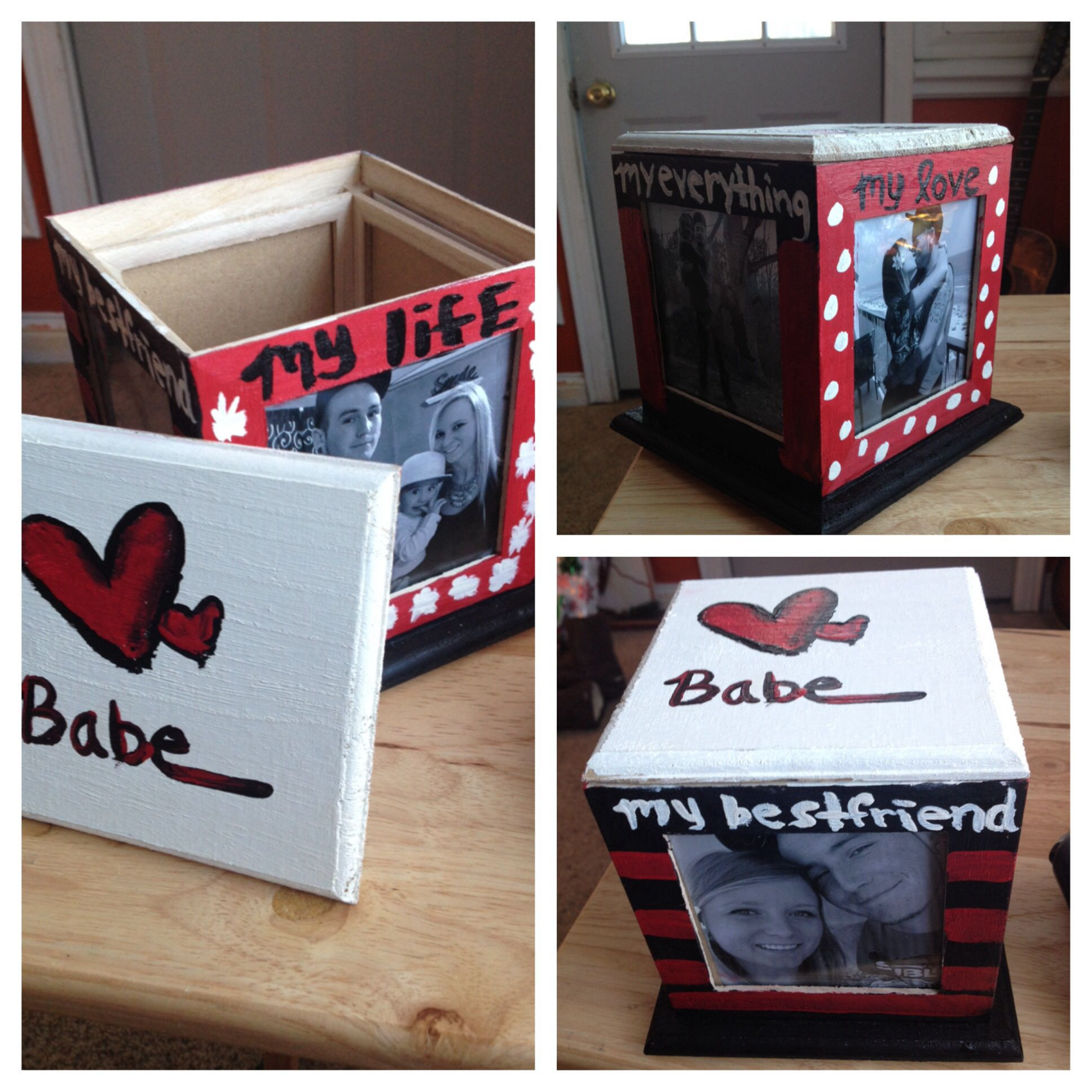 Great Christmas Gift Ideas For Boyfriend
 Cheap DIY present for boyfriend made this for Dan for