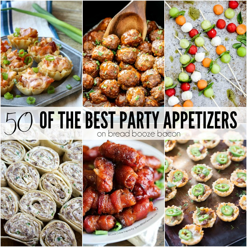 Great Food Ideas For Party
 50 of the Best Party Appetizers Bread Booze Bacon