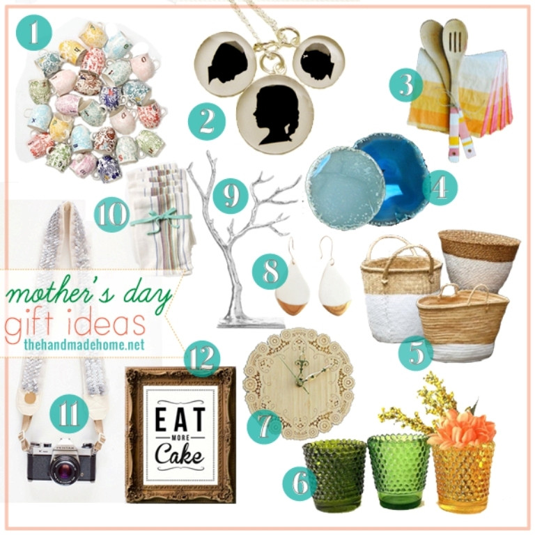 Great Gift Ideas For Mothers
 Top 10 Handmade Mother’s Day Gift Ideas