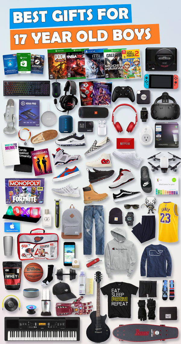 Great Gift Ideas For Teen Boys
 Gifts For 17 Year Old Boys [Gift Ideas for 2019]