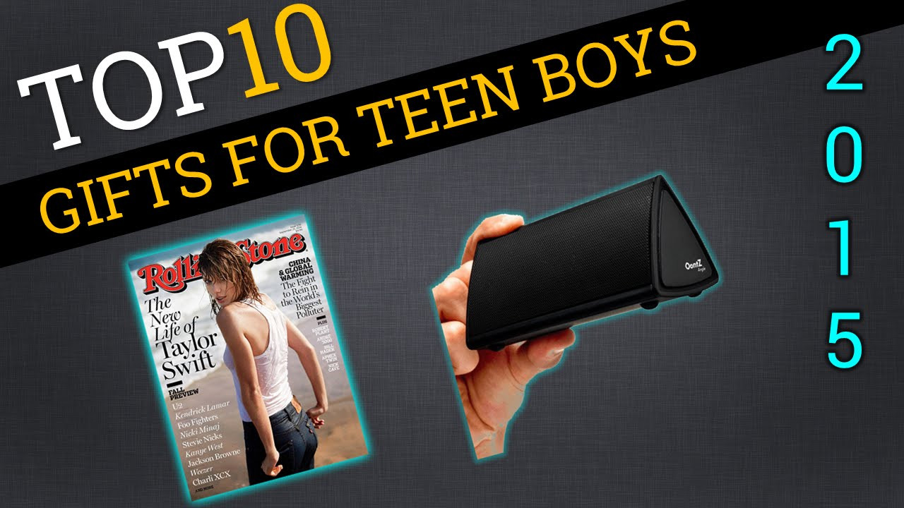 Great Gift Ideas For Teen Boys
 Top Ten Gifts for Teen Boys 2015