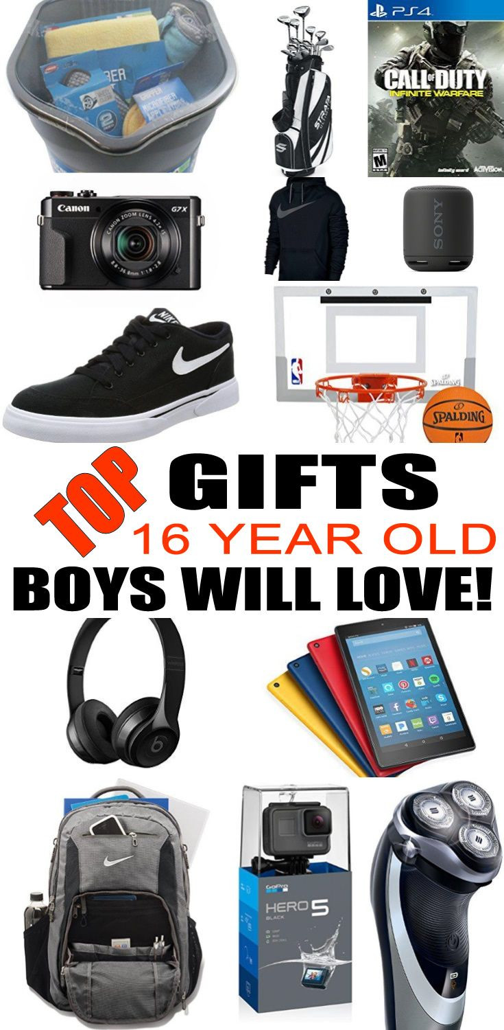 Great Gift Ideas For Teen Boys
 Best Gifts for 16 Year Old Boys