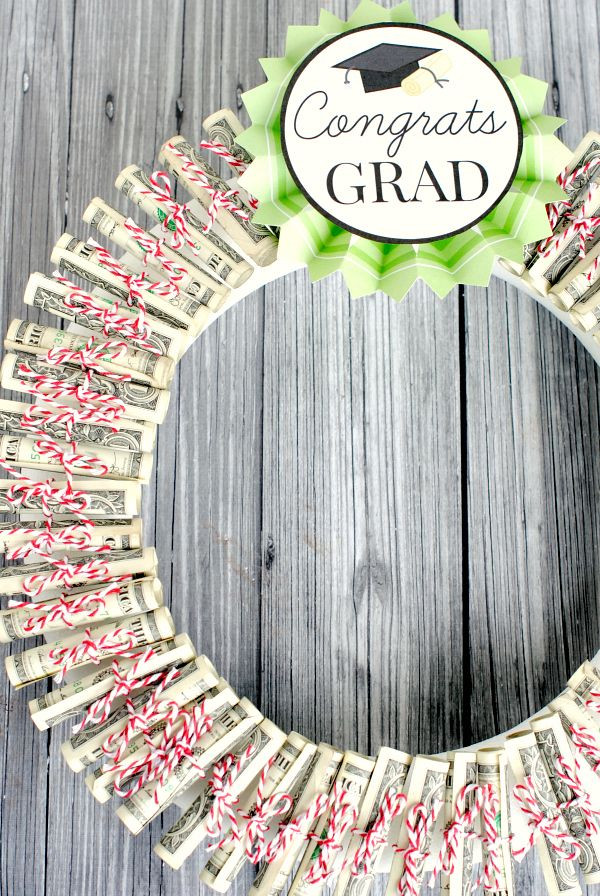 Great Graduation Gift Ideas
 Graduation Money Gifts Graduation Money Wreath