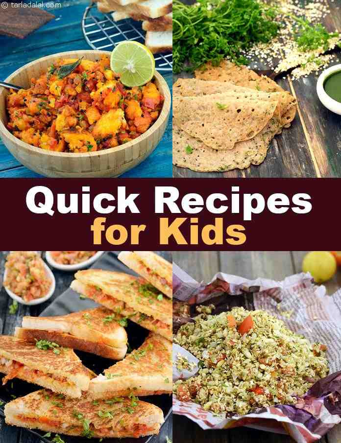 Great Kids Recipes
 बच्चों के लिए झट पट वेज रेसिपी Quick Recipes for Kids in