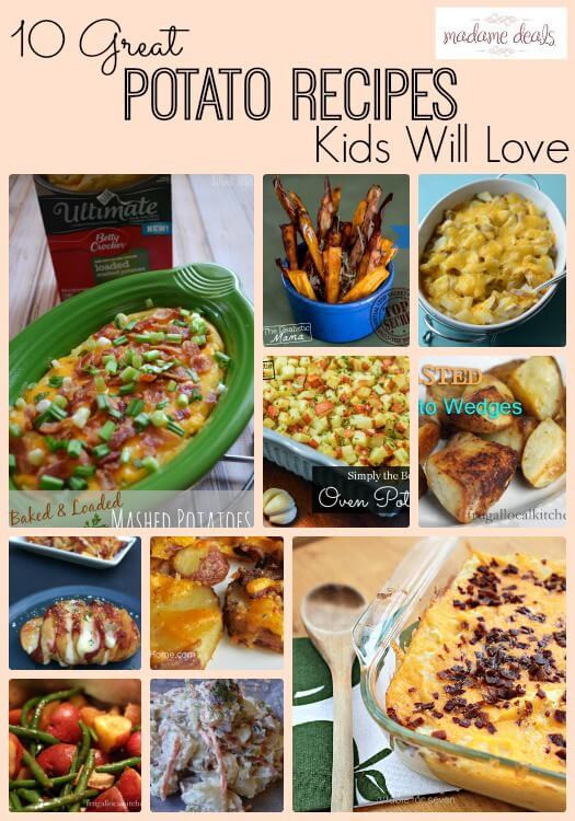 Great Kids Recipes
 10 Great Potato Recipes for Kids Real Advice Gal