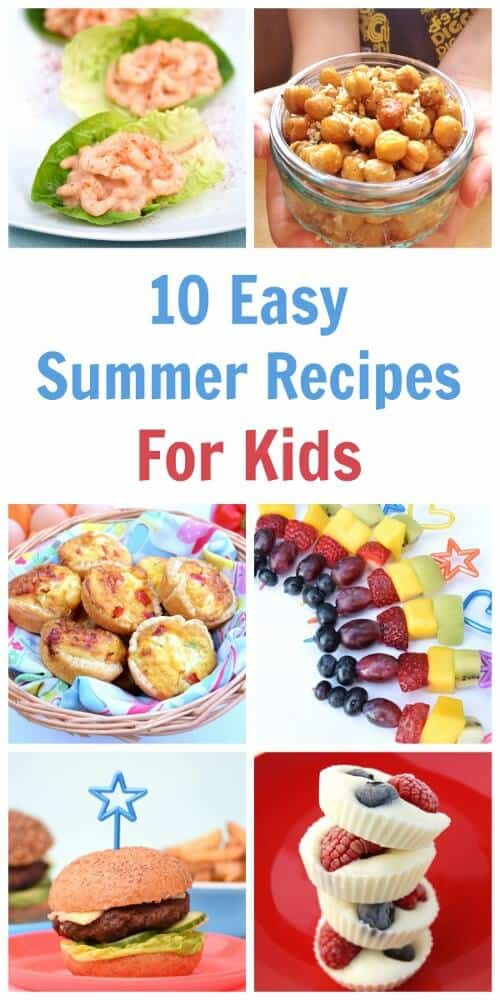 Great Kids Recipes
 10 Easy Recipes to Cook With Kids This Summer